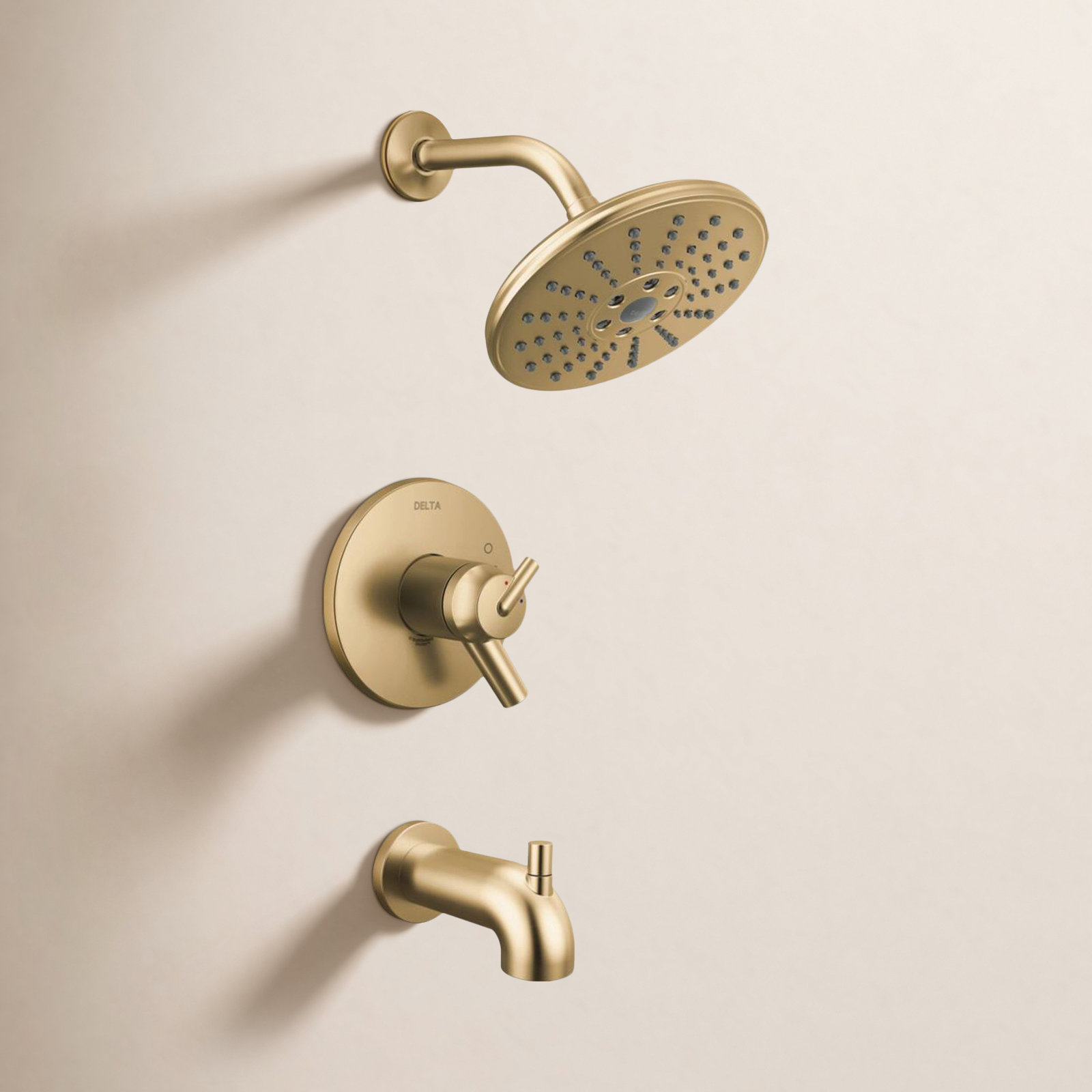 Trinsic Thermostatic Shower Head, Brilliance Champagne Bronze