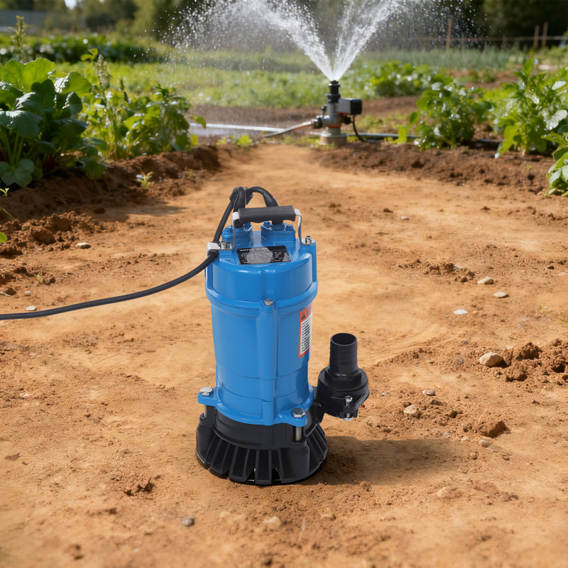 Pompe submersible 750W pour eau sale, 750 Watts, Cuivre