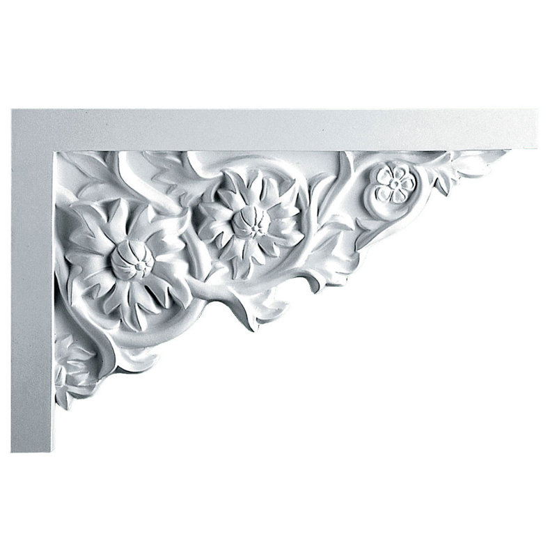 Grand support floral pour escalier, à droite