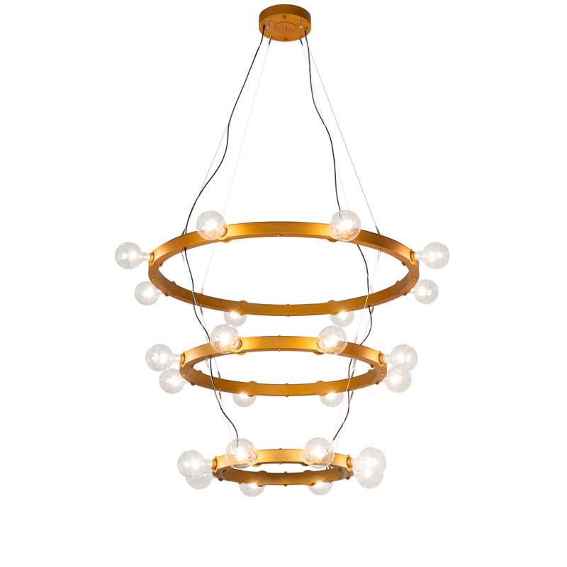 Lustre 48 lumières à 48 niveaux Manheim Alva