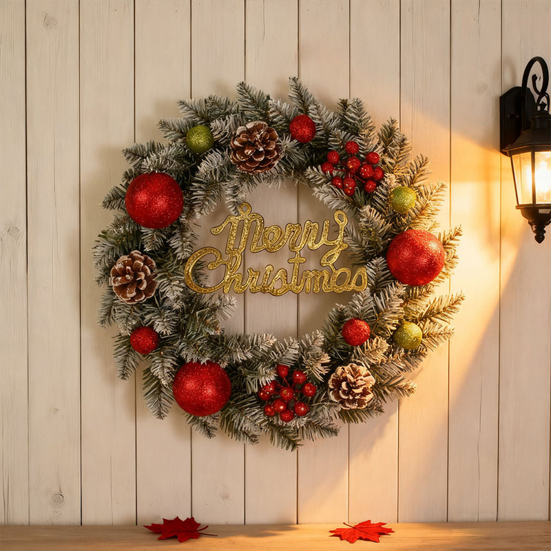 Faux PVC 60cm Wreath