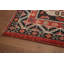 Tapis oriental à motif végétal à teinture végétale 8 x 11