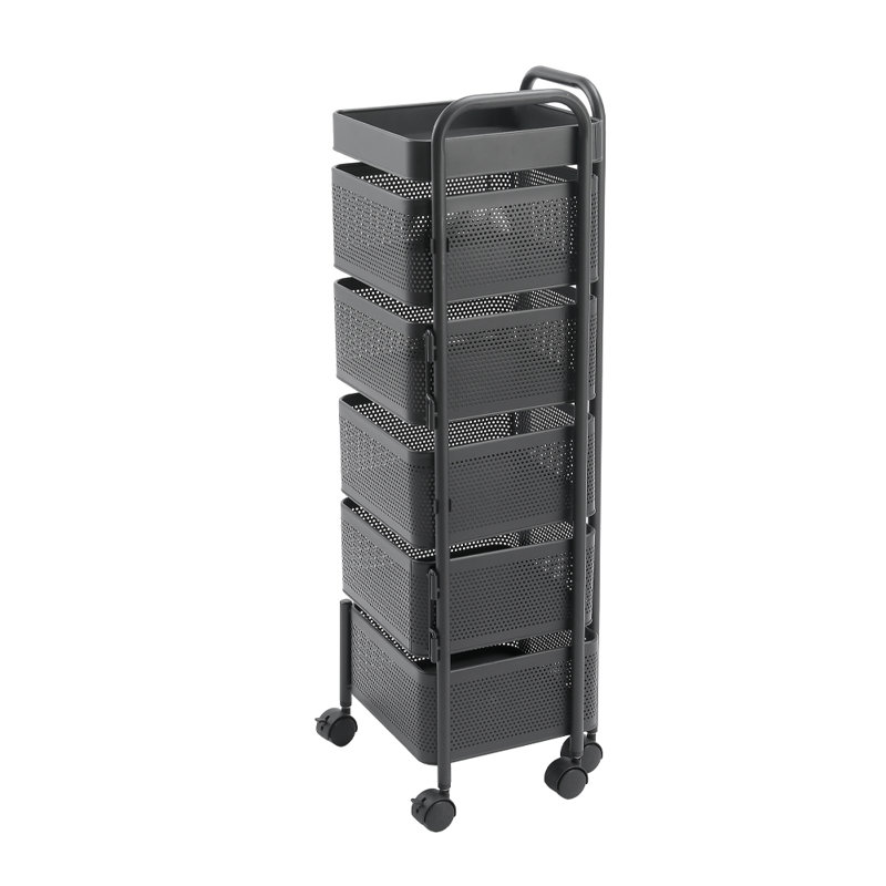 85cm H x 26cm W Utility Cart with Wheels