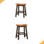 TABOURET SADDLE EN BOIS 24 po