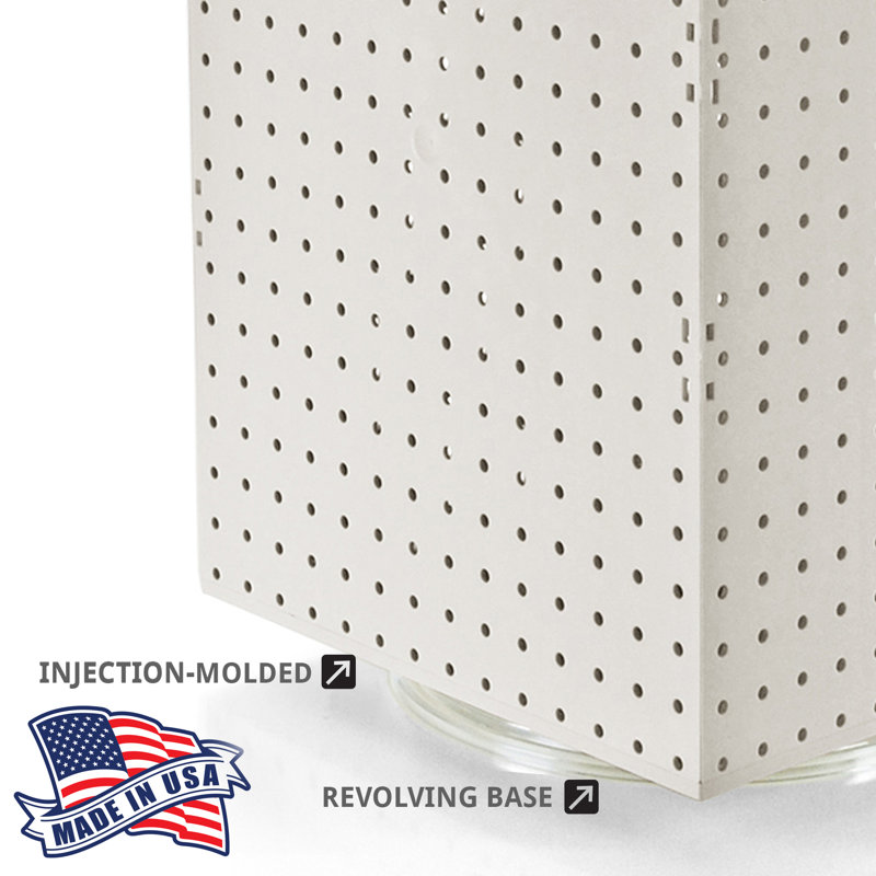 21'' H x 14'' W Plastic Kit with 24 Hooks Included