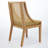 Solid Wood Frame Rattan Dining Chairs-1084702090