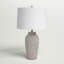 Lampe de table blanche 26 po Cantero