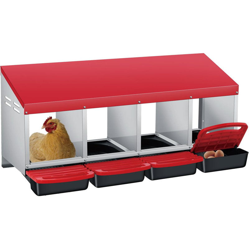 Nesting Boxes, Red