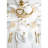 French Stripe - 100% Pure Linen Table Runner-712455083-712455081