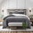 Cascade Velvet Solid Colour Duvet Cover Set 8 Piece-98194603-98194601