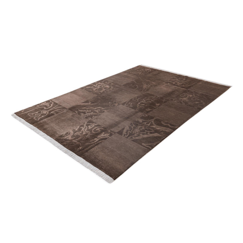 Tapis brun chocolat Outen