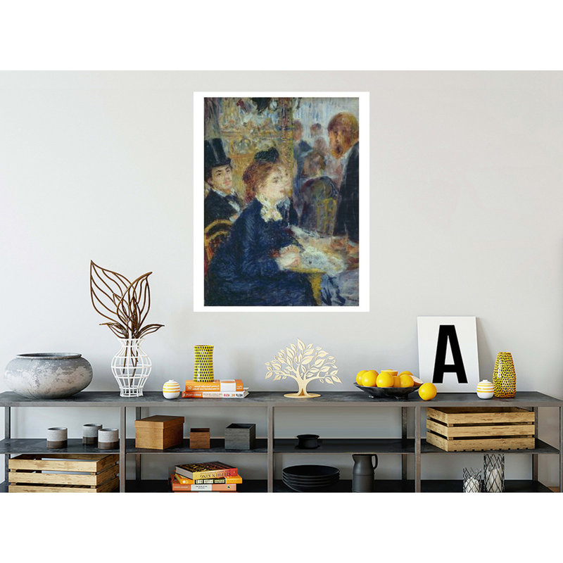 «At the Cafe» par Pierre-Auguste Renoir - Estampe numérique, H 40 po x l 32 po