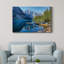 Toile tendue Banff Canoe Premium Gallery - prête à être accrochée-901326711