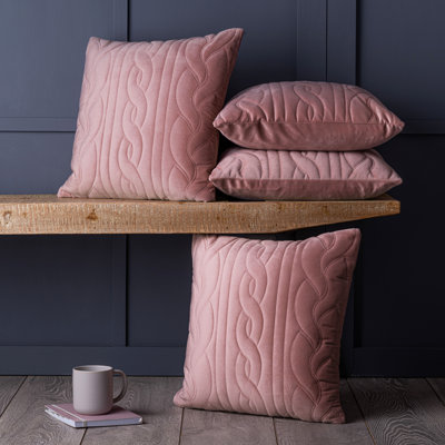 Asceanna Geometric Square Cushion Cover