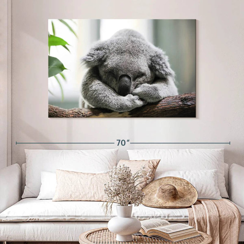Napping Koala, 32" H x 48" W