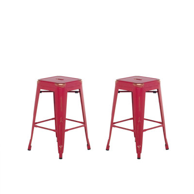 Iowa Park Counter Stool with Metal Frame