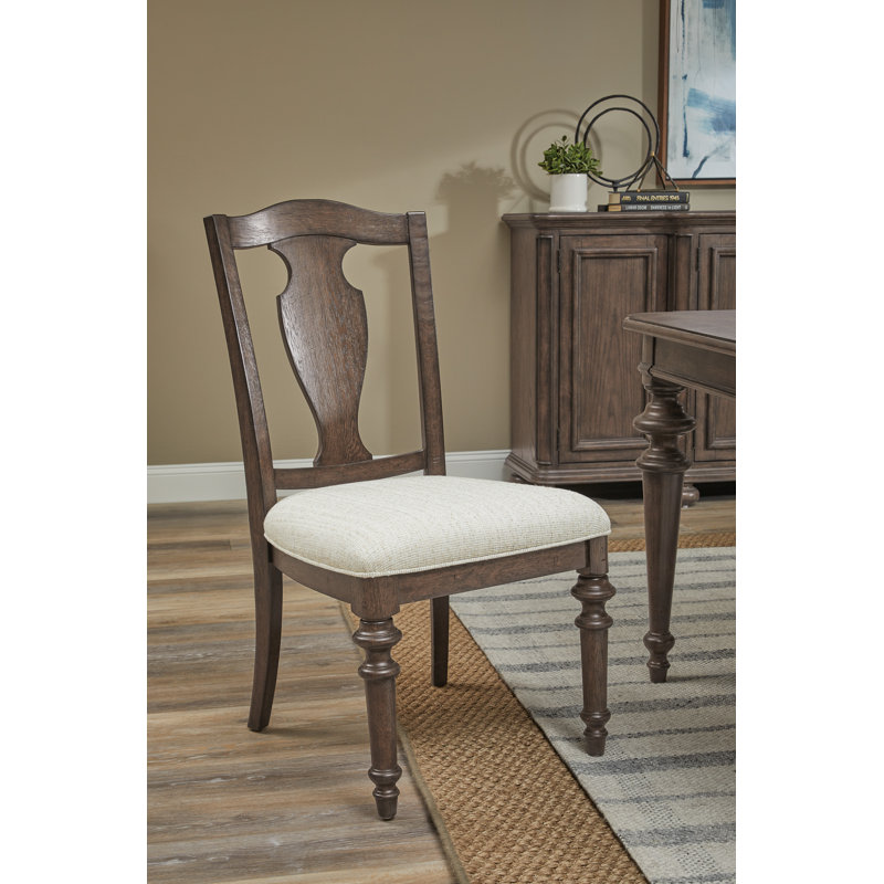 Wood Back Side Chair Two Pack