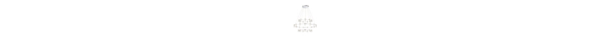 Netto 33 - Light Dimmable LED Tiered Chandelier