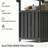 Outdoor Bar Table Top,Outdoor Bar Cart With Storage,Wheeled Kitchen Island For Food Prep-124923936