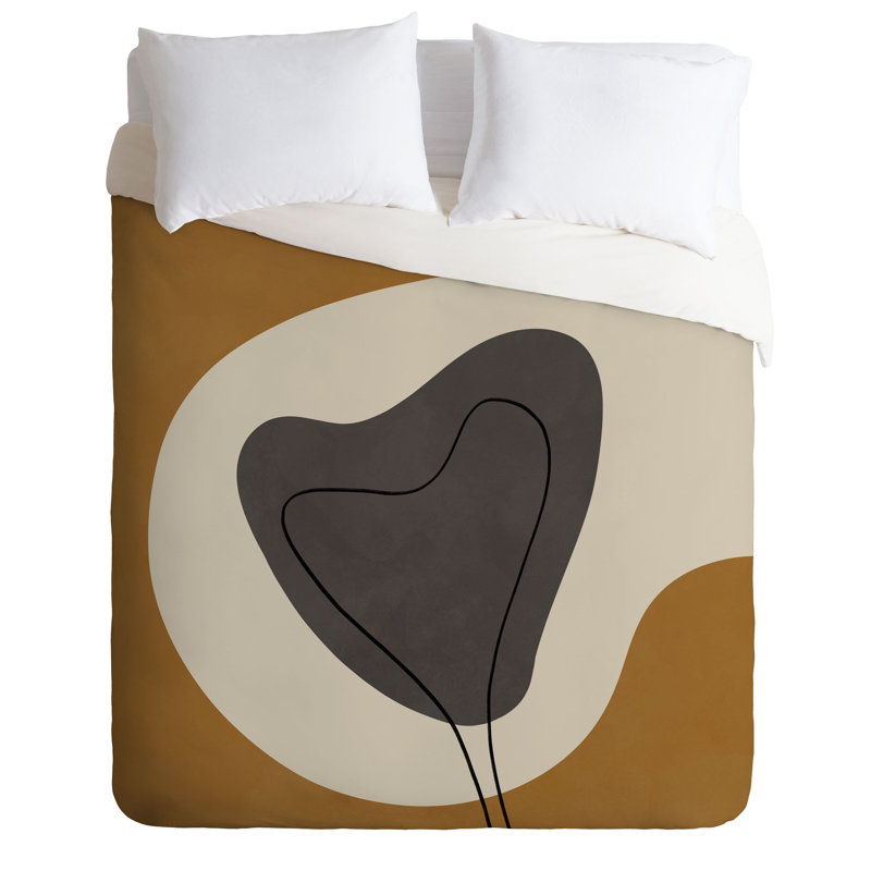 Alisa Abstract Duvet Cover, Twin Duvet Cover + 1 Sham