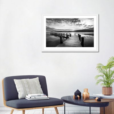 « Evening dock » par Mike Calascibetta-reproduction de photo