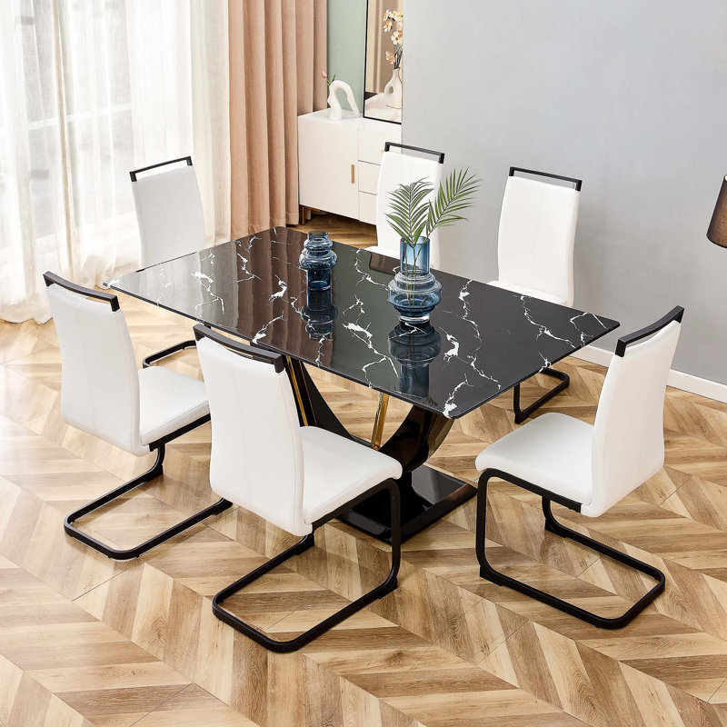 Ensemble de table de salle à manger, 7