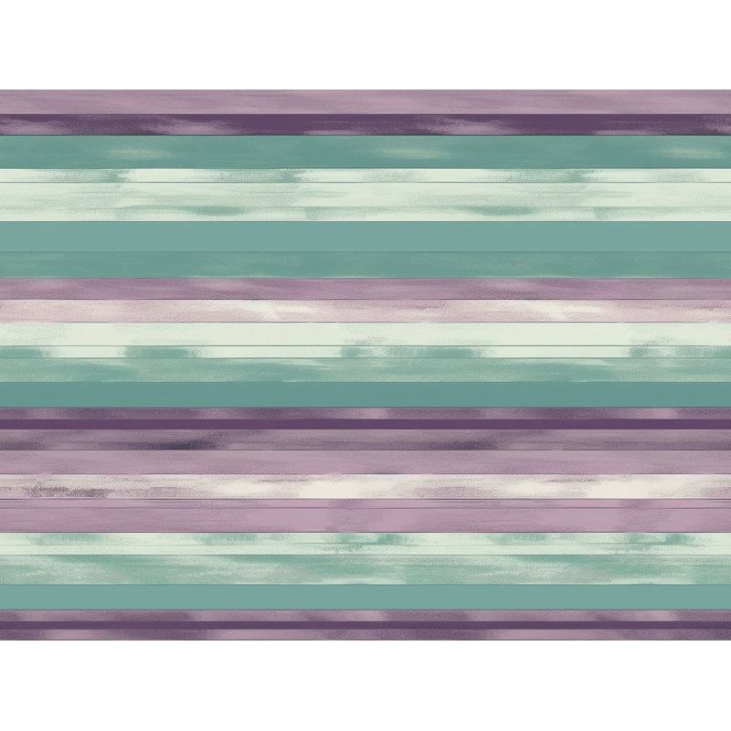 Machine Printed Duvet Cover, King Duvet Cover, Green/Purple