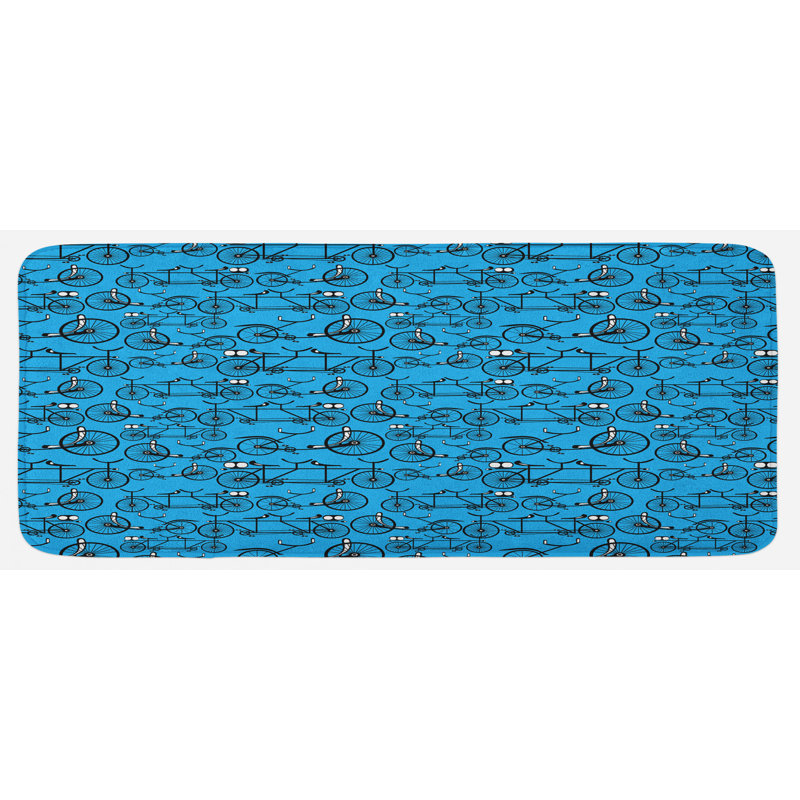 Tapis de cuisine pour vélo