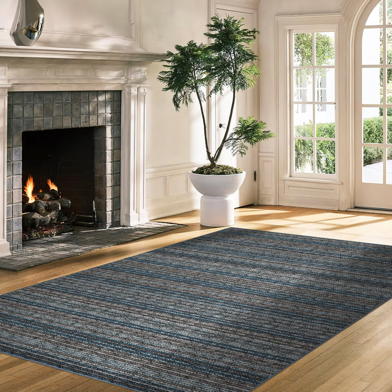 Tapis abstrait lavable à la machine Tapis antidérapant de conception moderne Tapis durable Tapis facile à nettoyer