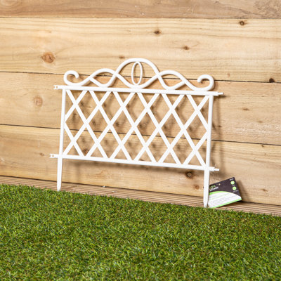 Samuel Alexander 36 cm H x 48 cm W Plastic Border Fencing