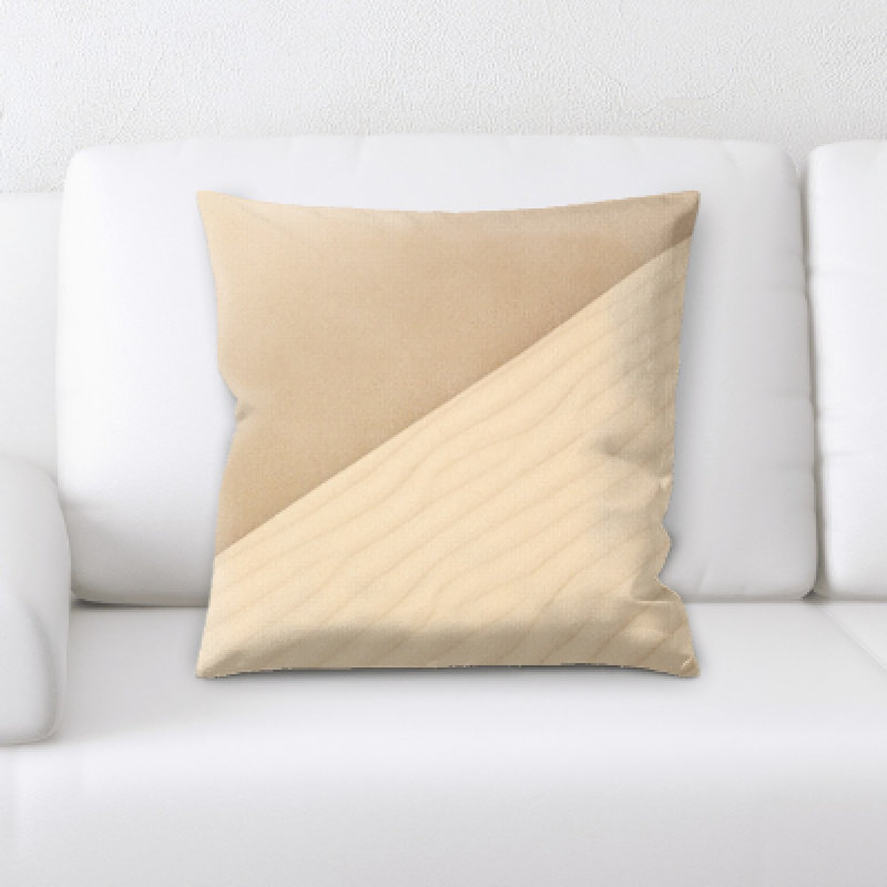 Microsuede Throw Pillow