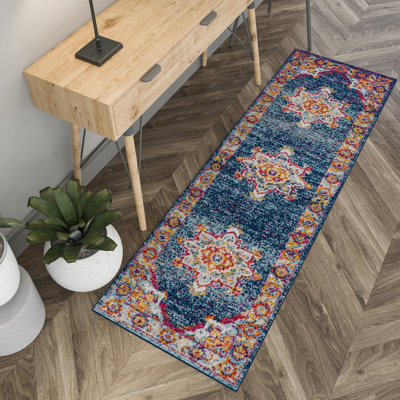 Tapis oriental bleu Faariz