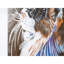 Art mural 47 po x 27 po - brun, peint à la main pour un look luxueux, peinture de couleur brune peinte à la main, rehausse l'attrait