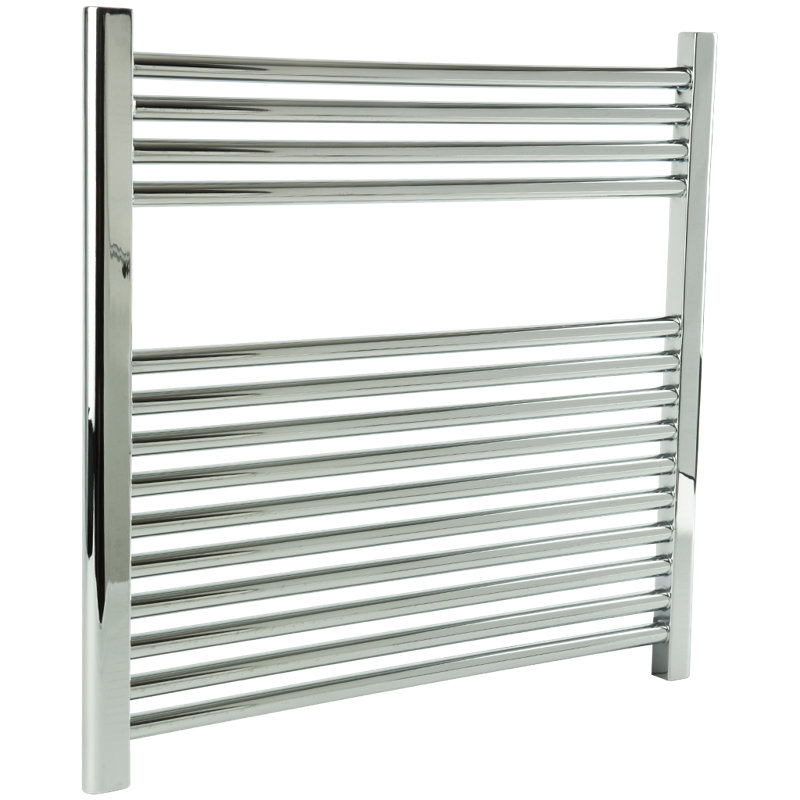 Denby Wall Mount Electric Towel Warmer, 27" H x 23.625" W x 5.19" D, Chrome