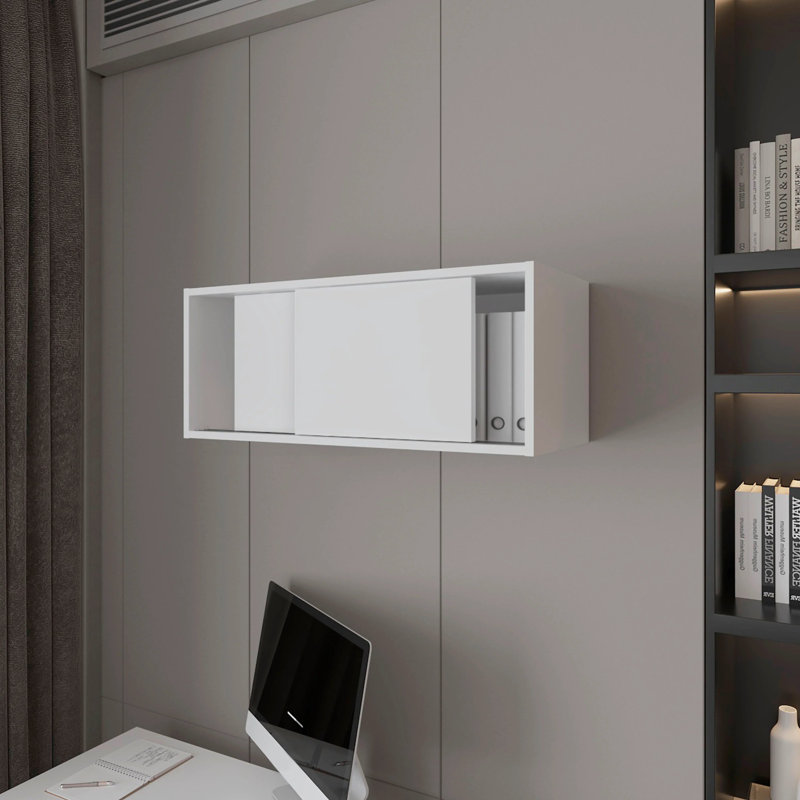 Armoire flottante, Blanc