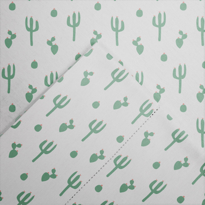  Ensemble de draps 100% flanelle 180 g / m² Pointehaven, Très grand lit, Cactus