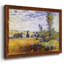 "Vetheuil" par Monet, reproduction d'art sur toile-33212091-33212090