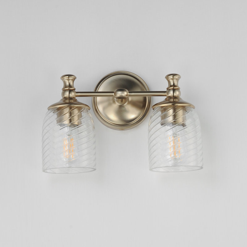Meuble-lavabo tourbillonnant, Champagne satiné