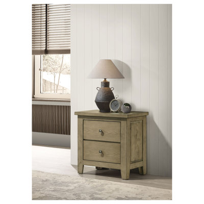 Table de chevet 2 tiroirs Pelton