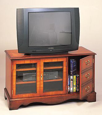 Mokane TV Stand for TVs up to 48", Mahogany