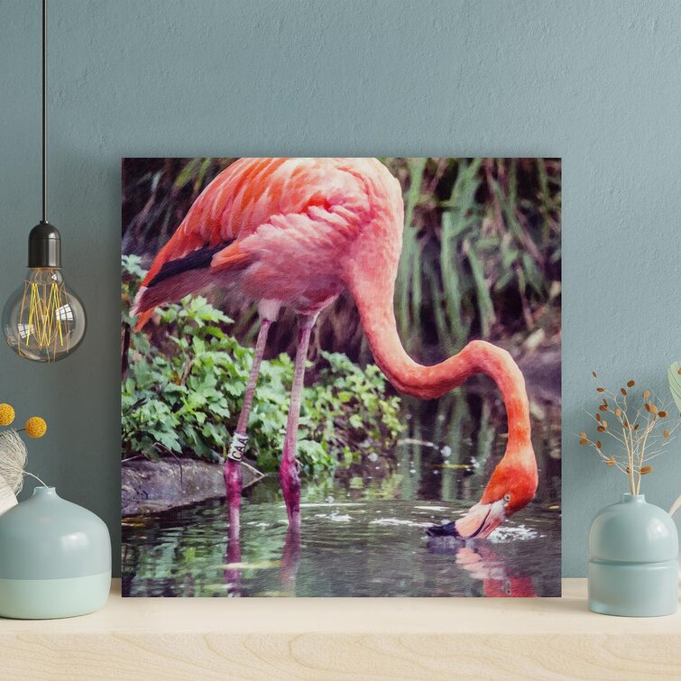 https://assets.wfcdn.com/im/37134553/resize-h755-w755%5Ecompr-r85/1966/196699116/Flamingo+Drinking+Water+During+Daytime+On+Canvas+Painting.jpg