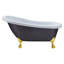 1549.4mm x 701mm Soaking Acrylic Bathtub-1279436809-1279436814