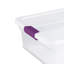 Contenants de rangement en plastique Sterilite avec couvercles verrouillables, transparents