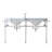 Aaliyah Marble Oval Console Bathroom Vanity with Faucet and Overflow-814942919