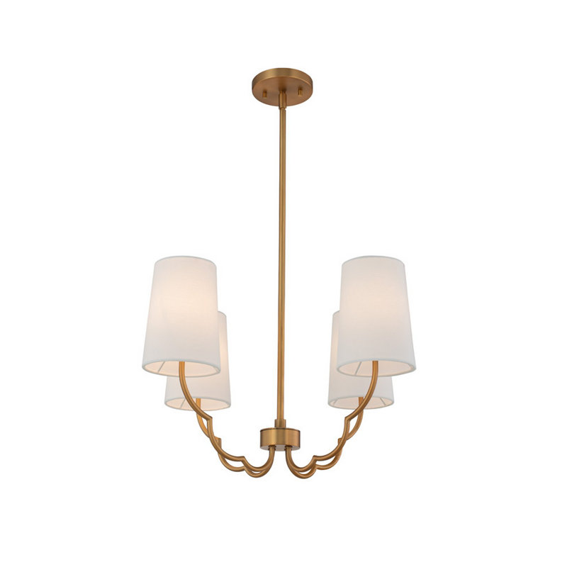 Nouveau lustre Sophia 4 LT Kalco, Or