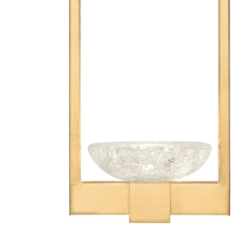 Delphi LED Candle Wall Light, Gold