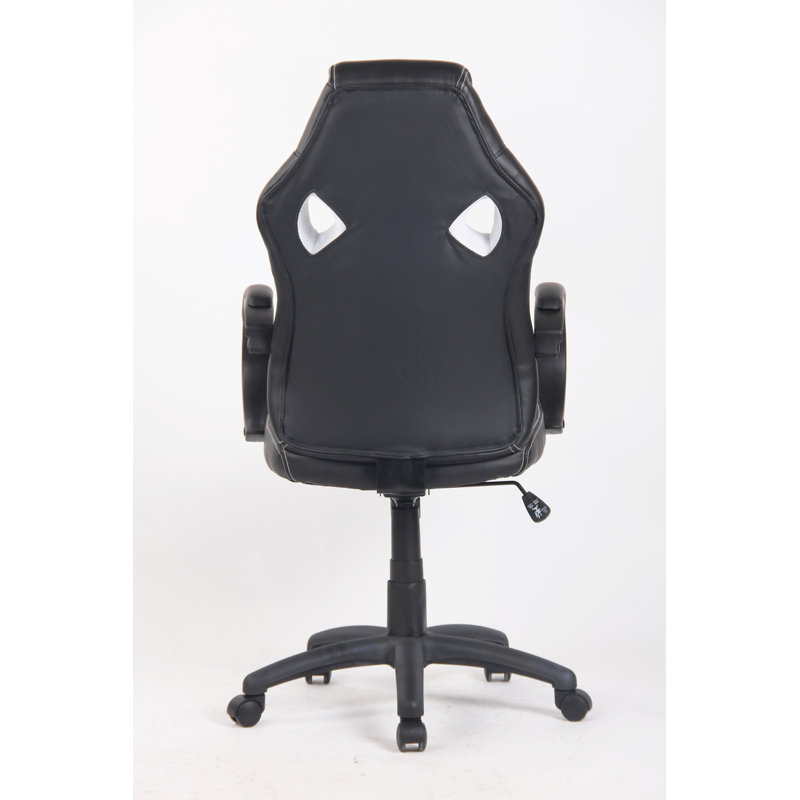 Fauteuil de direction, Blanc / noir