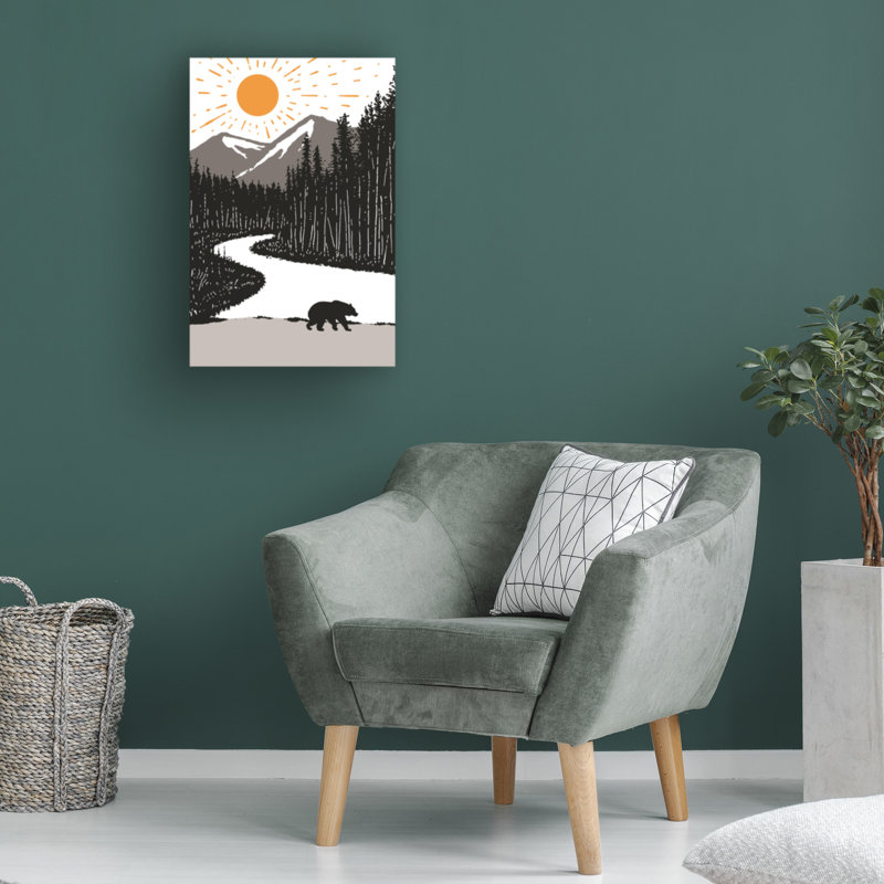 Rouleau de bolognaise sur la toile, H 19 po x l 12 po x P 2 po