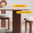 Vintage Rock Plate Dining Table Chair Set 4 - Person Double Pedestal Dining Set-100897404