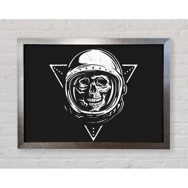 Bright Star Spaceman Skull - Single Picture Frame Print | Wayfair.co.uk